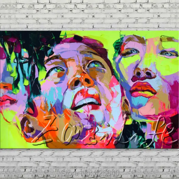 Palette knife portrait Face Oil painting Character figure canvas Hand painted Francoise Nielly wall Art picture 501
Palette knife portrait Face Oil painting Character figure canvas Hand painted Francoise Nielly wall Art picture 501