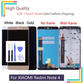 Snapdragon 625 Version LCD For XIAOMI Redmi Note 4 LCD Display Touch Screen Digitizer Redmi Note4 Note 4G Replacement Parts
Snapdragon 625 Version LCD For XIAOMI Redmi Note 4 LCD Display Touch Screen Digitizer Redmi Note4 Note 4G Replacement Parts