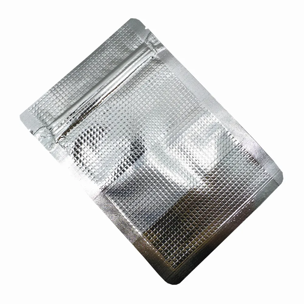 纹路开窗铝箔自封袋 E