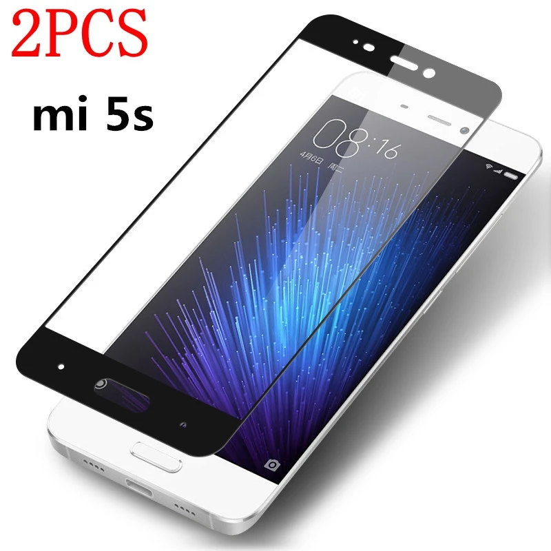 Закаленное 3D стекло для Xiaomi Mi5S Mi 2 шт. полноэкранная Защитная пленка 5S|Защитные