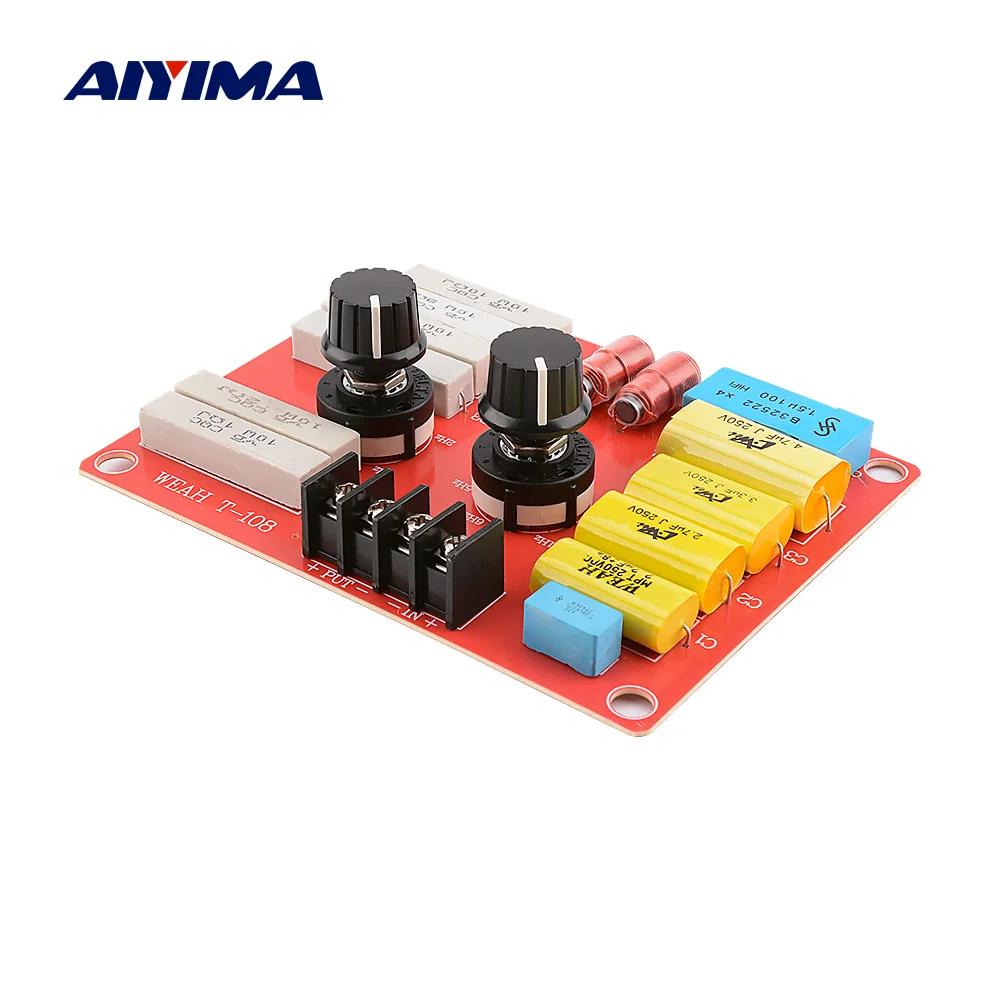 AIYIMA Pure Treble Crossover Tweeter Speaker Frequency Divider Car Treble Crossover Filte Accessories DIY Sound System
AIYIMA Pure Treble Crossover Tweeter Speaker Frequency Divider Car Treble Crossover Filte Accessories DIY Sound System