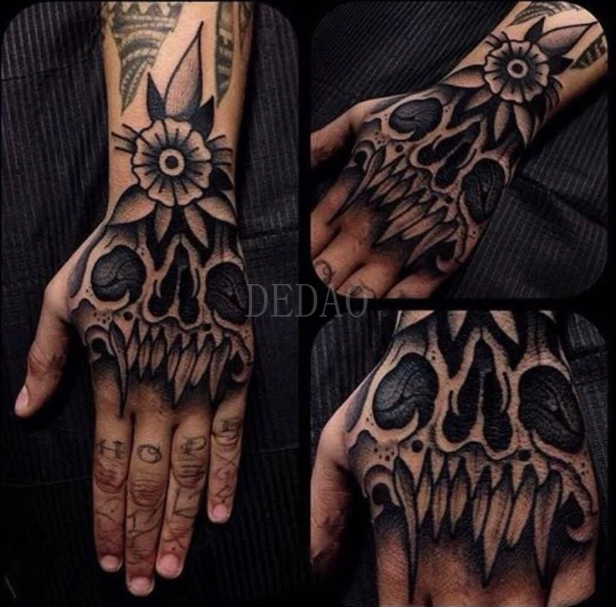 Temporary Tatoo Fake Tattoo Sticker Skull Flower Hand Painted Flash Tatto Tatouage Waterproof Tattoos Tatoos for Girl Women Men
Temporary Tatoo Fake Tattoo Sticker Skull Flower Hand Painted Flash Tatto Tatouage Waterproof Tattoos Tatoos for Girl Women Men