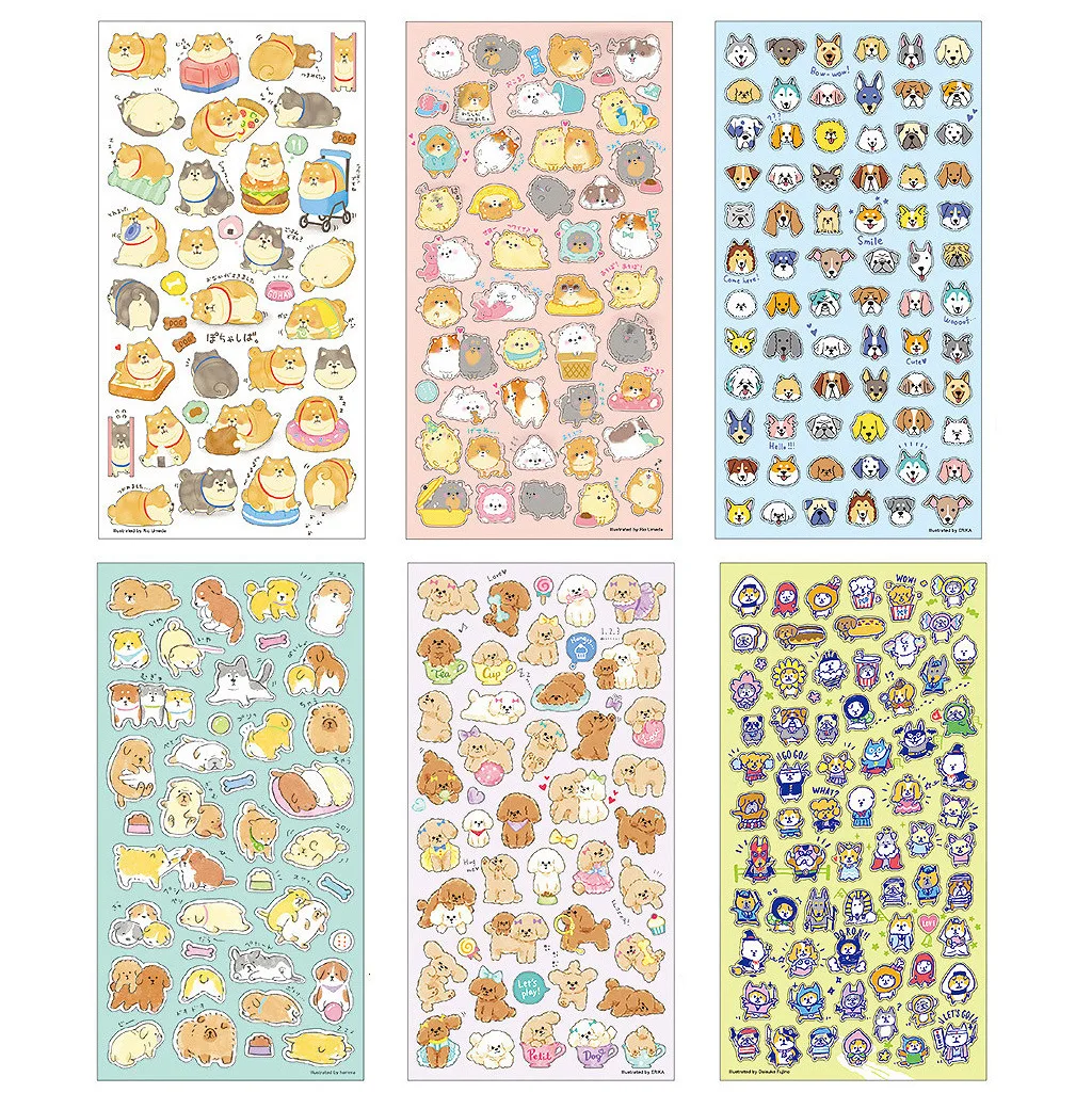 DIY Colorful large collection of dogs kawaii Stickers Diary Planner Journal Note Diary Paper Scrapbooking Albums PhotoTag
DIY Colorful large collection of dogs kawaii Stickers Diary Planner Journal Note Diary Paper Scrapbooking Albums PhotoTag