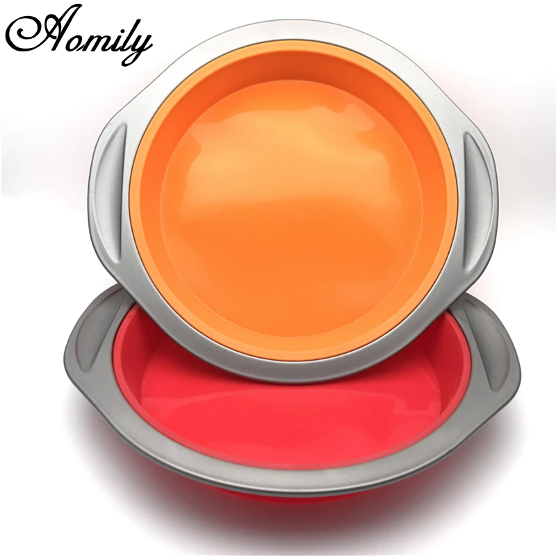 Aomily DIY Heat Resisting PTFE Pot Silicone Cake Pan Round Cake Mold Cupcake Pastry Shaper Cake Bread Mould Baking Bakeware
Aomily DIY Heat Resisting PTFE Pot Silicone Cake Pan Round Cake Mold Cupcake Pastry Shaper Cake Bread Mould Baking Bakeware