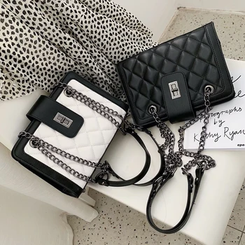 Elegant Female Tote bag 2019 Fashion New Quality PU Leather Women's Designer Handbag Classic Plaid Chain Shoulder Messenger bags
Elegant Female Tote bag 2019 Fashion New Quality PU Leather Women's Designer Handbag Classic Plaid Chain Shoulder Messenger bags