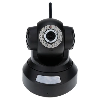 

MOOL 720P HD H.264 1MP PnP Camera Plug & Play IP Webcam AP Pan Tilt IR Cut WiFi Wireless Network Camera Black