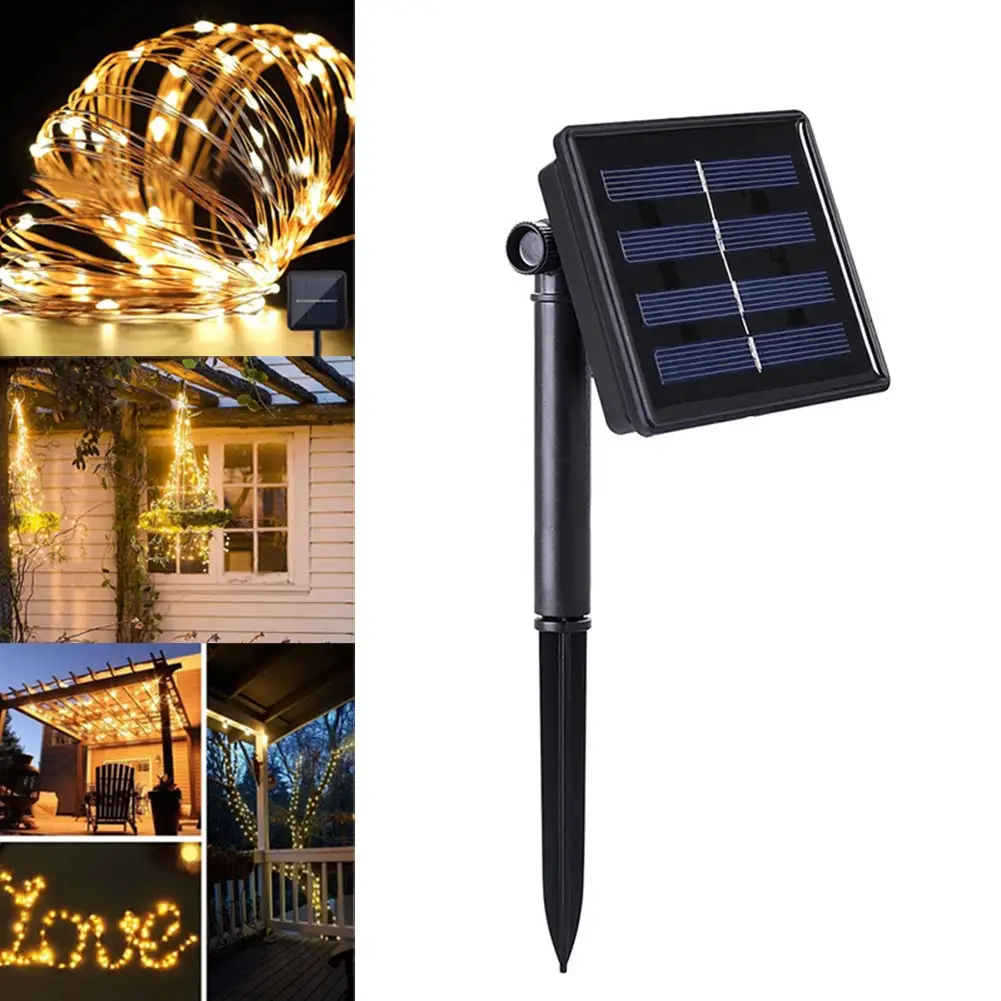 Solar Powered String Lights 20m 200LED Solar Fairy Lights for Outdoor Garden Wedding SLC88
Solar Powered String Lights 20m 200LED Solar Fairy Lights for Outdoor Garden Wedding SLC88