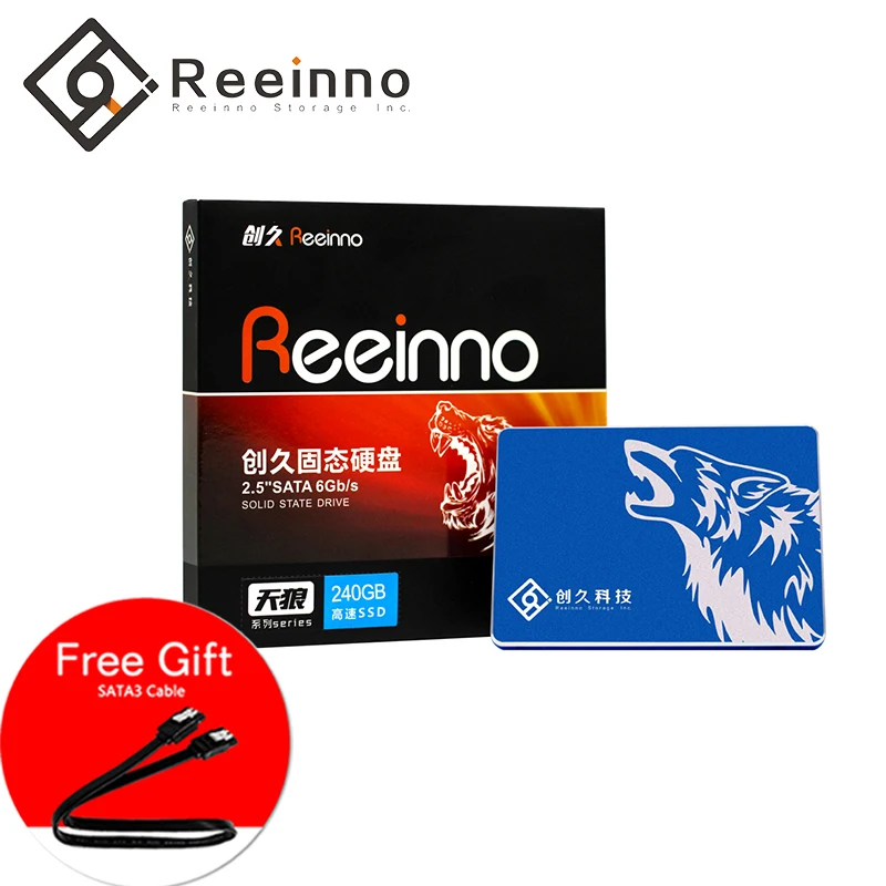 Reeinno SSD 240GB 480GB 960GB SATA3 2.5inch 3D NAND flash Internal Solid State Disk factory directly Laptop Desktop for Intel
Reeinno SSD 240GB 480GB 960GB SATA3 2.5inch 3D NAND flash Internal Solid State Disk factory directly Laptop Desktop for Intel