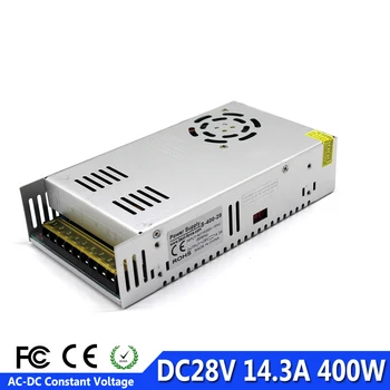 Regulated Switching Power Supply 28V 14.3A 400W Driver Transformers 110V 220V AC DC28V SMPS For CNC Machine DIY LED Light CCTV
Regulated Switching Power Supply 28V 14.3A 400W Driver Transformers 110V 220V AC DC28V SMPS For CNC Machine DIY LED Light CCTV