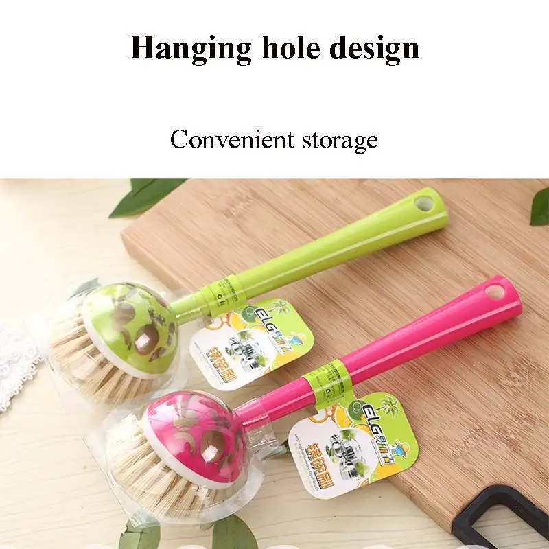 Natural Coconut Brown Non-stick Oil Long Handle Pot Brush Multifunction Dish Bowl Washing Brush Household Kitchen Cleaning Tools
Natural Coconut Brown Non-stick Oil Long Handle Pot Brush Multifunction Dish Bowl Washing Brush Household Kitchen Cleaning Tools