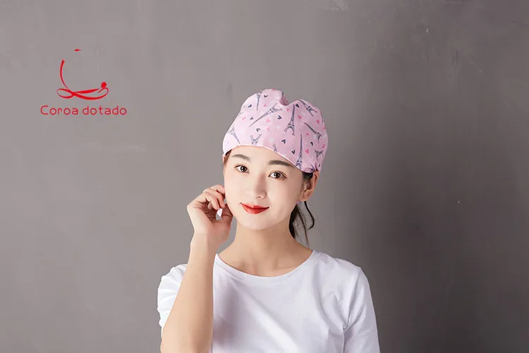 Pure cotton crescent cap surgery printed floral cap for men and women dentists working cap crescent cap
Pure cotton crescent cap surgery printed floral cap for men and women dentists working cap crescent cap