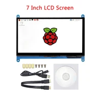 Raspberry Pi 3 Model B 7 Inch LCD Display 800*480 1024*600 HDMI Touch Screen with Acrylic Holder for Raspberry Pi 3 Model B Plus