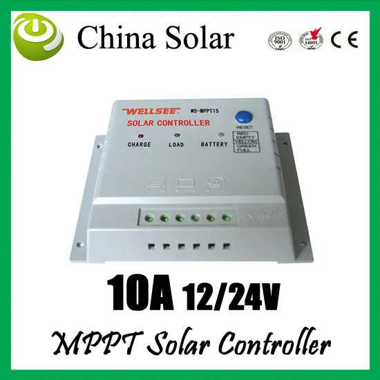 10A 12/24V MPPT solar controller, wellsee controller,10 amps solar charge controller
10A 12/24V MPPT solar controller, wellsee controller,10 amps solar charge controller