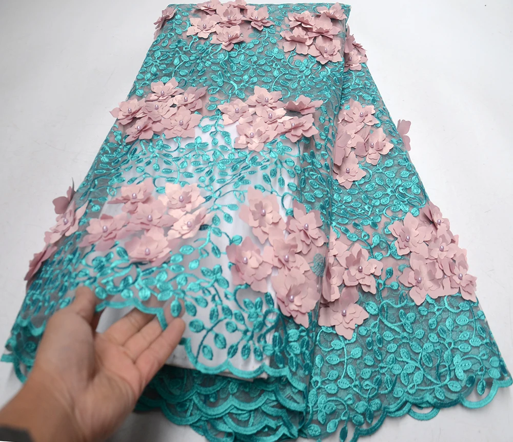 Latest French Nigerian 3D Net Laces Fabrics 2019 High Quality Tulle Lace Material African Beaded Mesh Laces Fabric
Latest French Nigerian 3D Net Laces Fabrics 2019 High Quality Tulle Lace Material African Beaded Mesh Laces Fabric