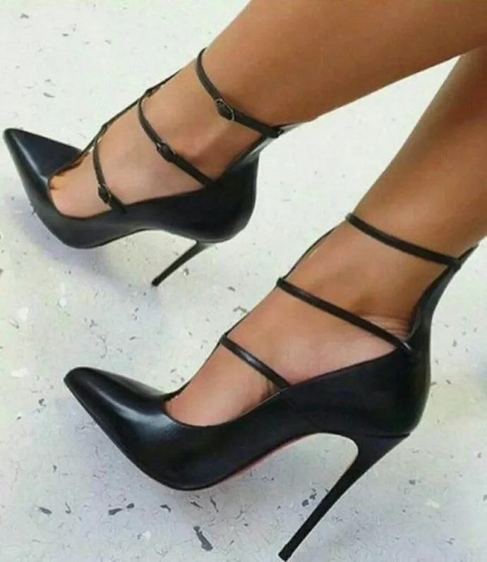 GOOFLORON,Women's high heels, 12CM pointy black sexy shoes, fashionable sexy pointy club shoes,
GOOFLORON,Women's high heels, 12CM pointy black sexy shoes, fashionable sexy pointy club shoes,