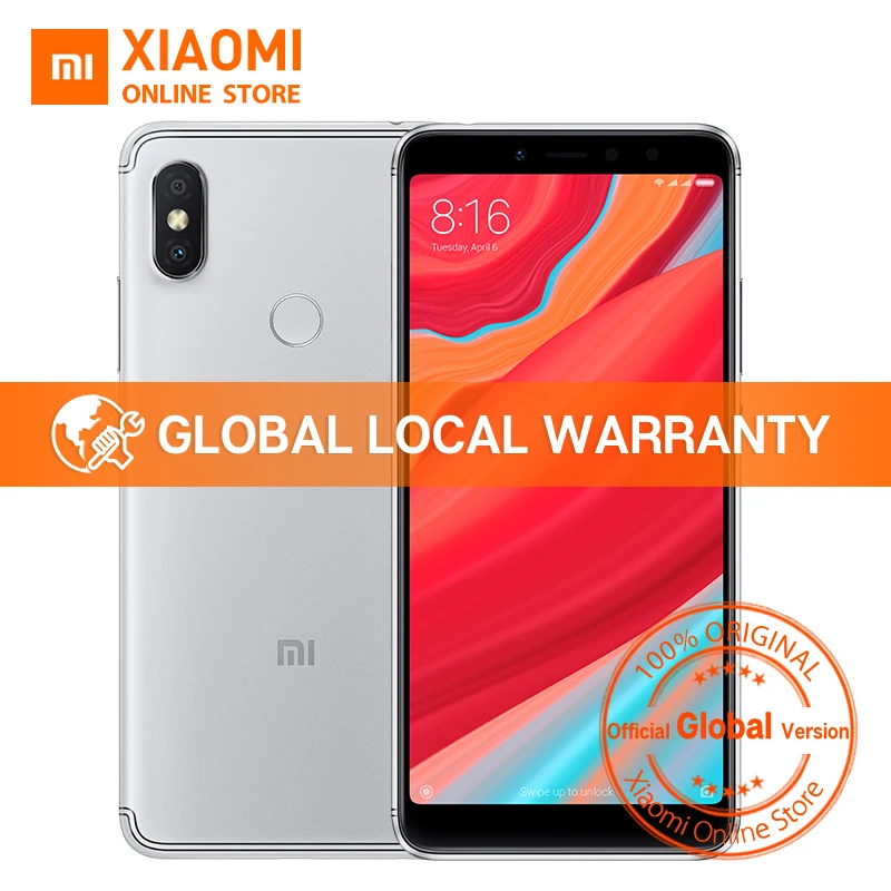 Global Version Xiaomi Redmi S2 4GB 64GB Snapdragon 625 Octa Core 5.99" 18:9 Full Screen Dual Camera Smartphone Selfie Cellphone
Global Version Xiaomi Redmi S2 4GB 64GB Snapdragon 625 Octa Core 5.99" 18:9 Full Screen Dual Camera Smartphone Selfie Cellphone