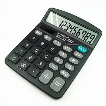 calculator with big button Large and clear display Solar Dual Power 12 bit Office Calculators can work without battery
calculator with big button Large and clear display Solar Dual Power 12 bit Office Calculators can work without battery