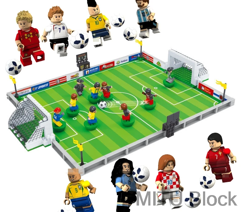 For New World Soccer City Football Field Fit Soccer Figures City Model Building Bricks Blocks Winning Cup Diy Toys
For New World Soccer City Football Field Fit Soccer Figures City Model Building Bricks Blocks Winning Cup Diy Toys