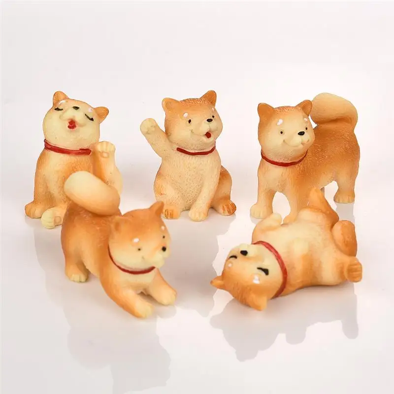 5pcs/set Cute Akita Inu Dog Figurines Model Pet Doll Simulation Crafts Toy Animals Miniature Cute Ornaments For Home Office
5pcs/set Cute Akita Inu Dog Figurines Model Pet Doll Simulation Crafts Toy Animals Miniature Cute Ornaments For Home Office