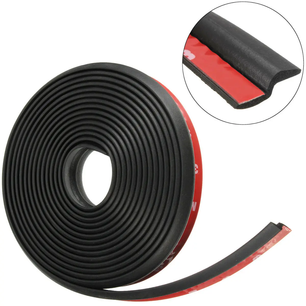 Black + Red Rubber Anti-Collision Sealing Strip Durable Sealant Universal Adhesives Dustproof
Black + Red Rubber Anti-Collision Sealing Strip Durable Sealant Universal Adhesives Dustproof