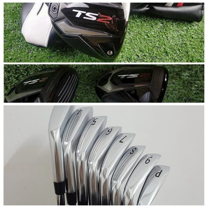 TS2 + 718 Golf Complete Set 11Pcs Golf Clubs Driver + Fairway + 718 CB MB TMB AP1 AP2 AP3 Irons R/SR/S/X Graphite Steel Shaft
TS2 + 718 Golf Complete Set 11Pcs Golf Clubs Driver + Fairway + 718 CB MB TMB AP1 AP2 AP3 Irons R/SR/S/X Graphite Steel Shaft