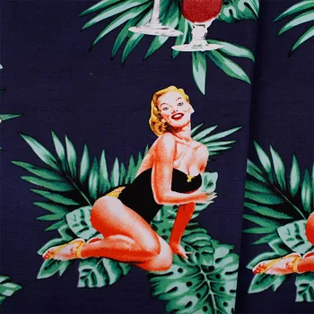 BZ41 100*140cm 3Colors Sexy Girl Printed Retro Vintage Euramerican Style Twill Cotton Elastic Poplin Fabric For Women Dress
BZ41 100*140cm 3Colors Sexy Girl Printed Retro Vintage Euramerican Style Twill Cotton Elastic Poplin Fabric For Women Dress