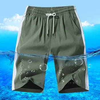 Summer Men's Shorts Large Size Splice Mens Shorts Elastic Waist Knee Length Breathable Men's Shorts
Summer Men's Shorts Large Size Splice Mens Shorts Elastic Waist Knee Length Breathable Men's Shorts