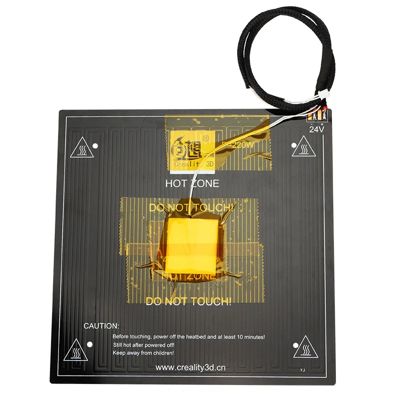 Алюминиевая панель для 3D-принтера Creality Ender 3 pro CR20 MK3, 24 В, 235*235*3 мм
Алюминиевая панель для 3D-принтера Creality Ender 3 pro CR20 MK3, 24 В, 235*235*3 мм