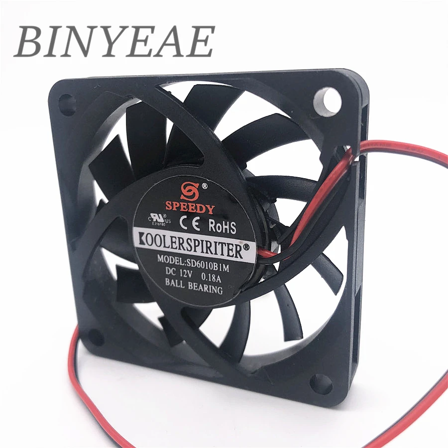 Ball bearing 6010 60MM 60x60x10MM DC12V Ultra-thin cooling fan Comptuter CPU Cooling fan with usb 2pin
Ball bearing 6010 60MM 60x60x10MM DC12V Ultra-thin cooling fan Comptuter CPU Cooling fan with usb 2pin