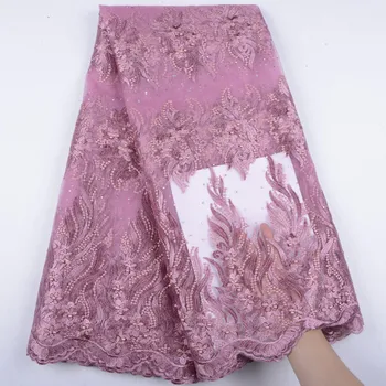 African Lace Fabric 2019 Fashion Embroidered Nigerian Laces Fabric High Quality French Tulle Lace Fabric For Party Dress A1548
African Lace Fabric 2019 Fashion Embroidered Nigerian Laces Fabric High Quality French Tulle Lace Fabric For Party Dress A1548