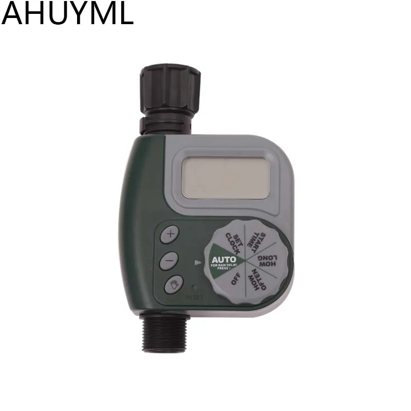 Garden Yard Automatic Irrigation Controller Digital Watering Timer Irrigation Water Timer - Single Outlet Faucet Hose Bib Timer
Garden Yard Automatic Irrigation Controller Digital Watering Timer Irrigation Water Timer - Single Outlet Faucet Hose Bib Timer