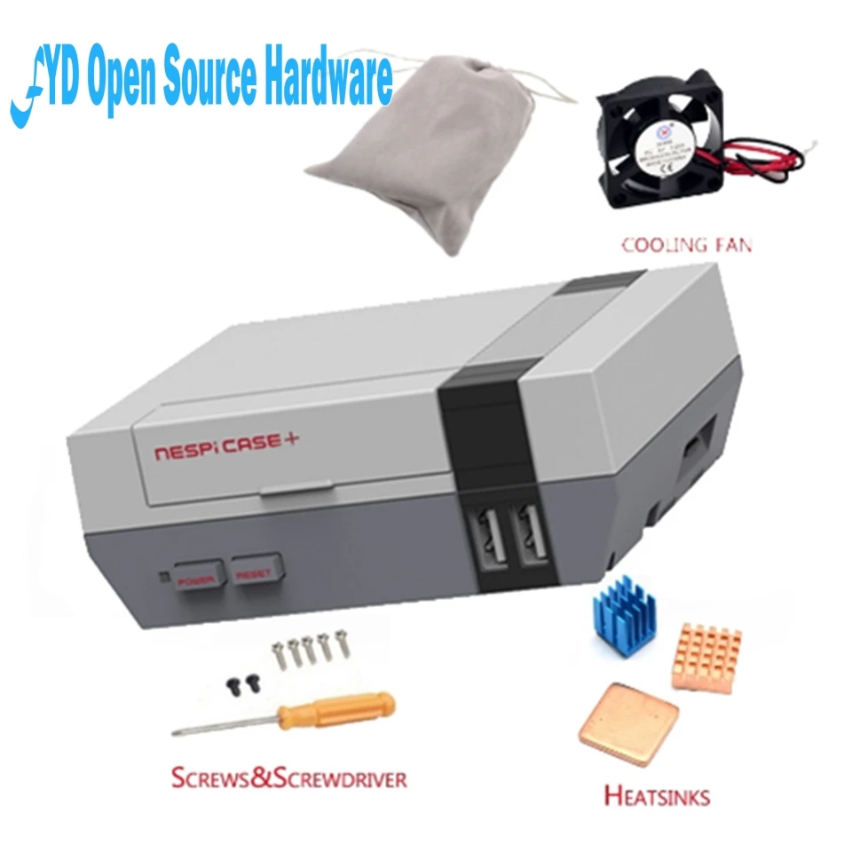 1set Upgrade Pi Retroflag NESPI Case+ Plus Safe Shutdown Functional POWER button Kit for Raspberry Pi 3 B+ /3/2B
1set Upgrade Pi Retroflag NESPI Case+ Plus Safe Shutdown Functional POWER button Kit for Raspberry Pi 3 B+ /3/2B