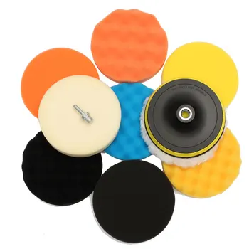 11Pcs 6 inch Sponge Woolen Buffing Pad Auto Car Polishing Wheel Kit With M14 Drill Adapter
11Pcs 6 inch Sponge Woolen Buffing Pad Auto Car Polishing Wheel Kit With M14 Drill Adapter