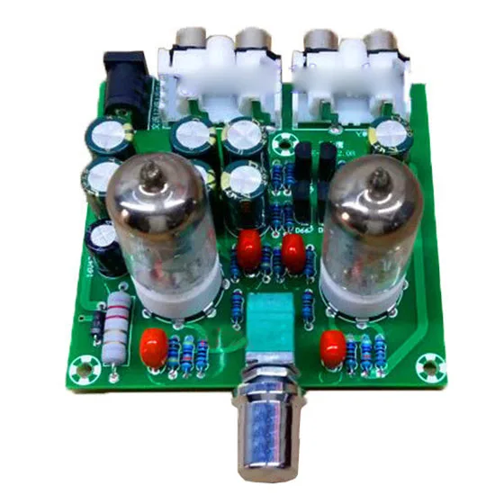 AC 12V 6J1 Valve Pre-amp Tube PreAmplifier Board Headphone Amplifier Buffer | Электроника