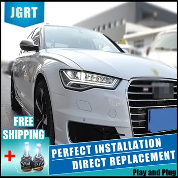 2PCS LED Headlights For Audi A6L 2012-2016 Car Led Lights Double Xenon Lens Car Accessories Daytime Running Lights Fog Light
2PCS LED Headlights For Audi A6L 2012-2016 Car Led Lights Double Xenon Lens Car Accessories Daytime Running Lights Fog Light