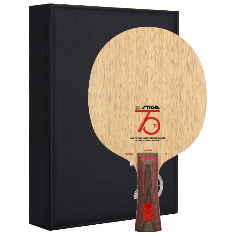 Original New Arrival Stiga 75th Anniversary Limited Edition 75 Clipper Table Tennis Racket Ping Pong Blade Raquete De Ping Pong 
Original New Arrival Stiga 75th Anniversary Limited Edition 75 Clipper Table Tennis Racket Ping Pong Blade Raquete De Ping Pong