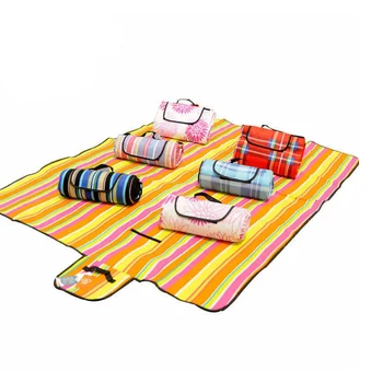 

200*150cm Waterproof Foldable Outdoor Camping Mat Picnic Mat Plaid Beach Blanket Baby Climb Blanket Multiplayer Tourist Mat