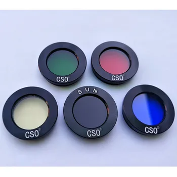 CSO Brand Sun Moon Nebula Optical Filters Astronomical Telescope Sun Filter Metal Frame 1.25" (31.7mm) Inch Fine Thread M28x0.6
CSO Brand Sun Moon Nebula Optical Filters Astronomical Telescope Sun Filter Metal Frame 1.25" (31.7mm) Inch Fine Thread M28x0.6