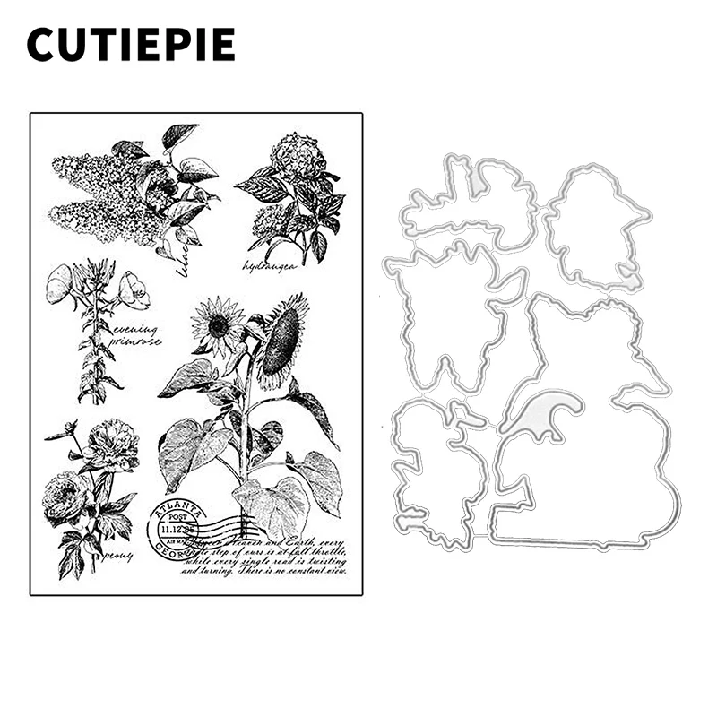 Various Pretty Flowers Metal Cutting Dies or Transparent Clear Stamp for Scrapbooking DIY Embossing Folder Paper Decoration
Various Pretty Flowers Metal Cutting Dies or Transparent Clear Stamp for Scrapbooking DIY Embossing Folder Paper Decoration