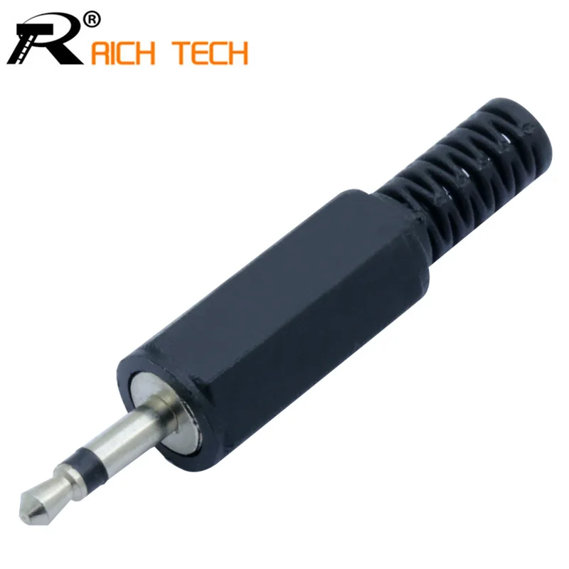 2.5mm Male Plug Mono W/CABLE PROTECTOR DIY Plastic Cover Handle Head Audio Connector Adapter, Black ,Solder terminations 3pcs
2.5mm Male Plug Mono W/CABLE PROTECTOR DIY Plastic Cover Handle Head Audio Connector Adapter, Black ,Solder terminations 3pcs