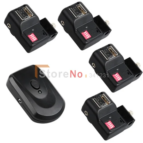 5 in 1 PT-16 NE 16 Channels Wireless Radio Flash Trigger set with 4 receivers with umbrella holder Sync Speed 1/250s
5 in 1 PT-16 NE 16 Channels Wireless Radio Flash Trigger set with 4 receivers with umbrella holder Sync Speed 1/250s