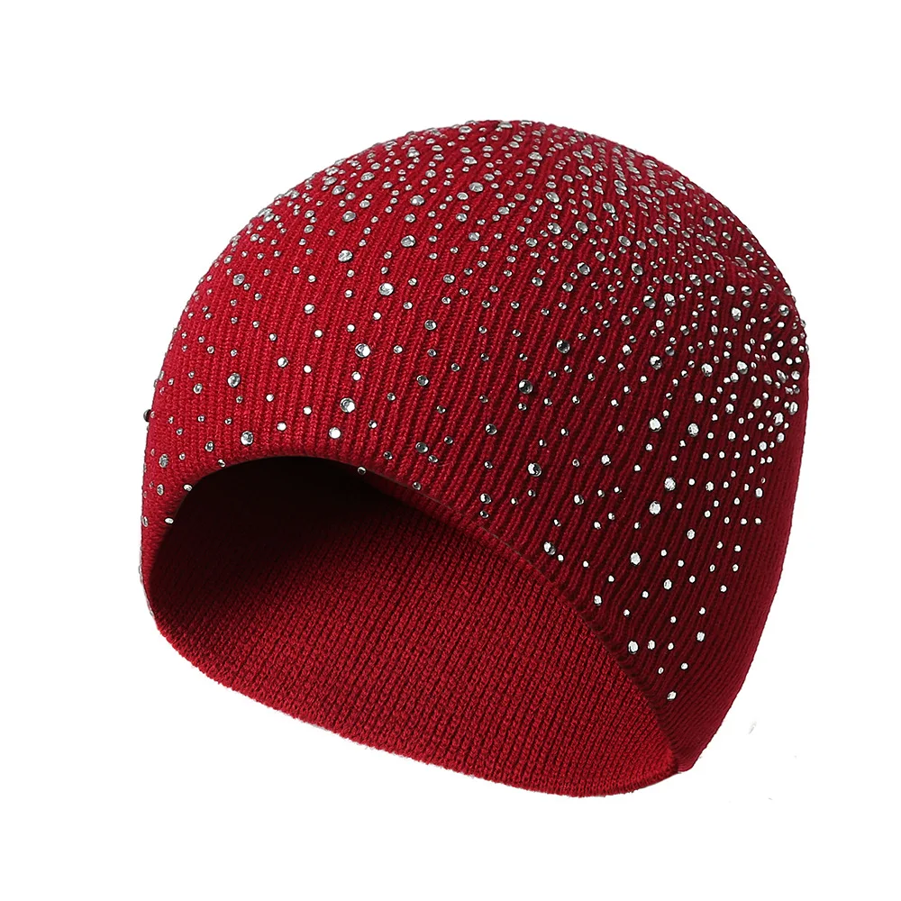 Lady's 2019 Autumn and winter Fashion knitted gems stone beanies lady's fashion hat beanies winter warm hat
Lady's 2019 Autumn and winter Fashion knitted gems stone beanies lady's fashion hat beanies winter warm hat