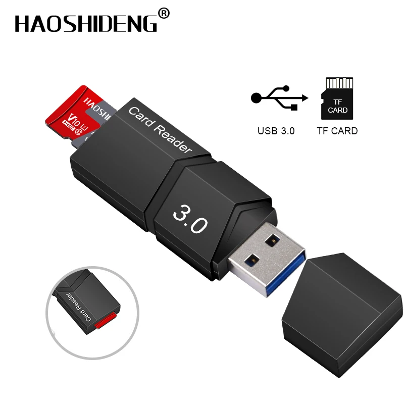 

High speed USB 3.0 SDXC SDHC Memory Card Reader Kit For SD/MicroSD/TF Trans-flash Card USB3.0 Adapter Converter Tool