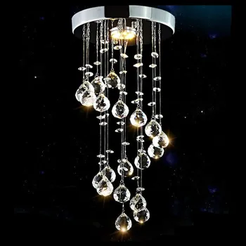 Modern rotary crystal Chandeliers high-power bright led lamps Simple living room led Chandelier lighting led lustre droplight Z5
Modern rotary crystal Chandeliers high-power bright led lamps Simple living room led Chandelier lighting led lustre droplight Z5