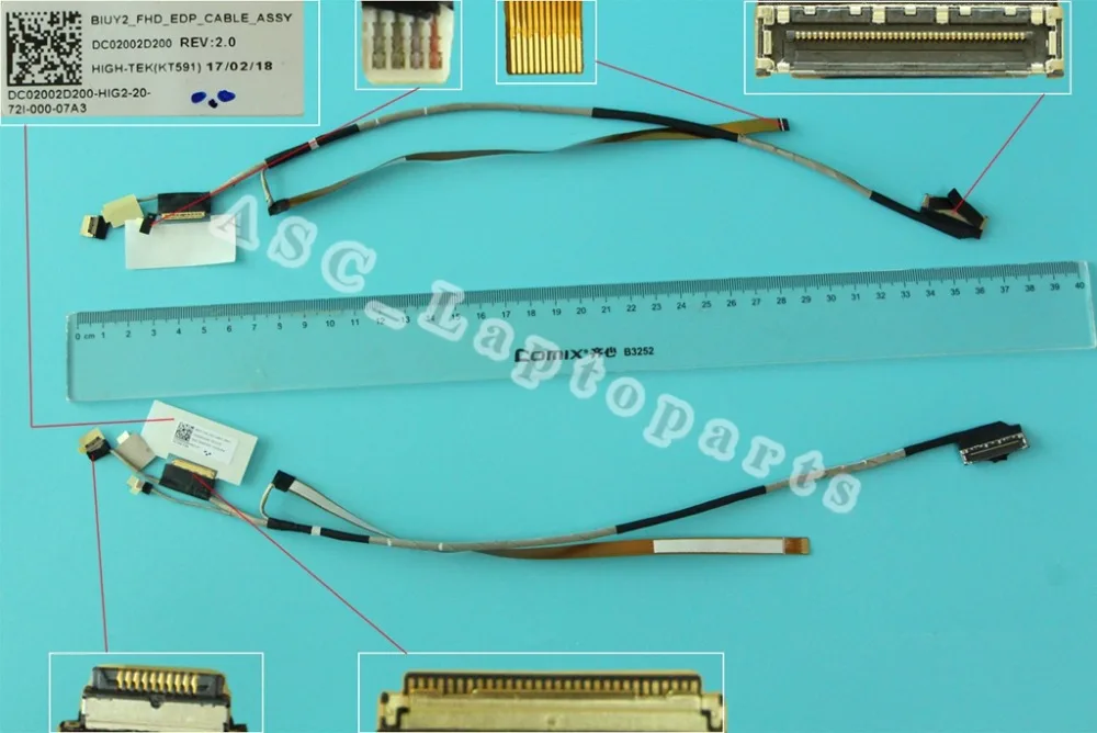 New Original LCD LED Video Flex Cable For Lenovo Yoga 710 710-14 710-15 710-14IKB 710-14ISK 30Pin Laptop Screen DC02002D200
New Original LCD LED Video Flex Cable For Lenovo Yoga 710 710-14 710-15 710-14IKB 710-14ISK 30Pin Laptop Screen DC02002D200