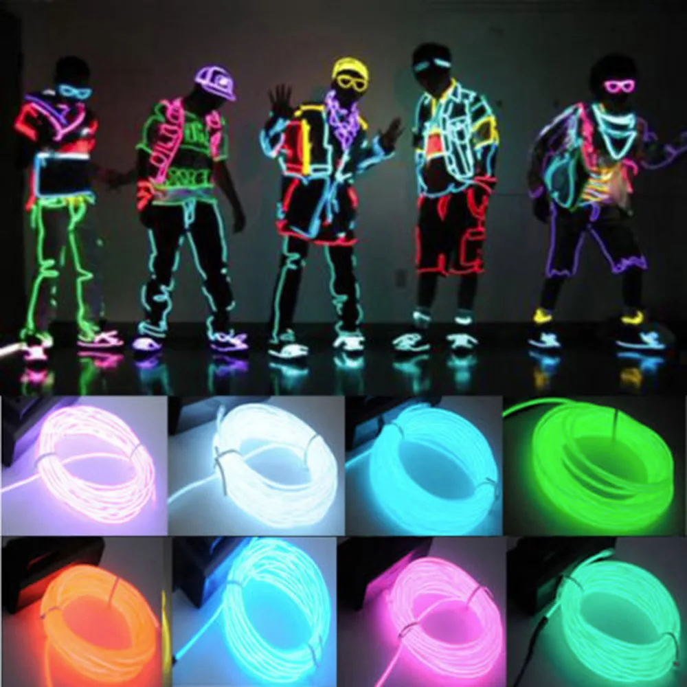 Worldwide 3m Wire Rope Neon Light Glow With Controller For Party Dance Car Decor Flexible EL
Worldwide 3m Wire Rope Neon Light Glow With Controller For Party Dance Car Decor Flexible EL