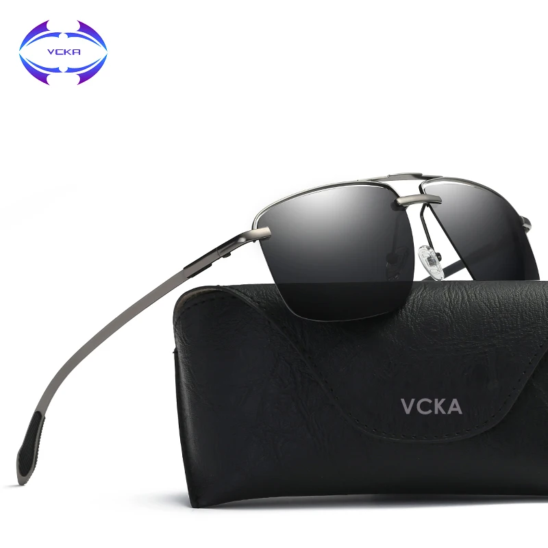VCKA Aluminum Magnesium Brand New Polarized Men's Sunglasses 6 Color Sun Glasses Men Driving Goggle Eyewear Accessories
VCKA Aluminum Magnesium Brand New Polarized Men's Sunglasses 6 Color Sun Glasses Men Driving Goggle Eyewear Accessories