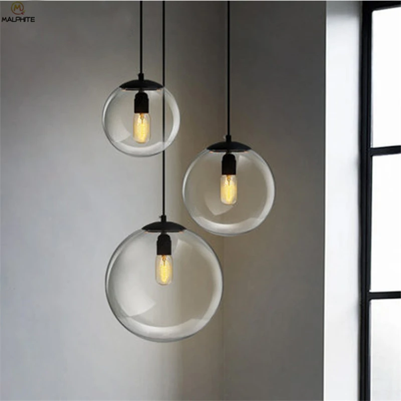 Nordic Glass Pendant Lamp Modern Led Living Room Bedroom Pendant Lights Restaurant Black Industrial Decor Luminaire
Nordic Glass Pendant Lamp Modern Led Living Room Bedroom Pendant Lights Restaurant Black Industrial Decor Luminaire