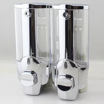 New Single/Double Shower Soap Dispenser Wall Mounted Liquid Soap Shampoo Dispenser dispensador de jabon distributeur de savon
New Single/Double Shower Soap Dispenser Wall Mounted Liquid Soap Shampoo Dispenser dispensador de jabon distributeur de savon