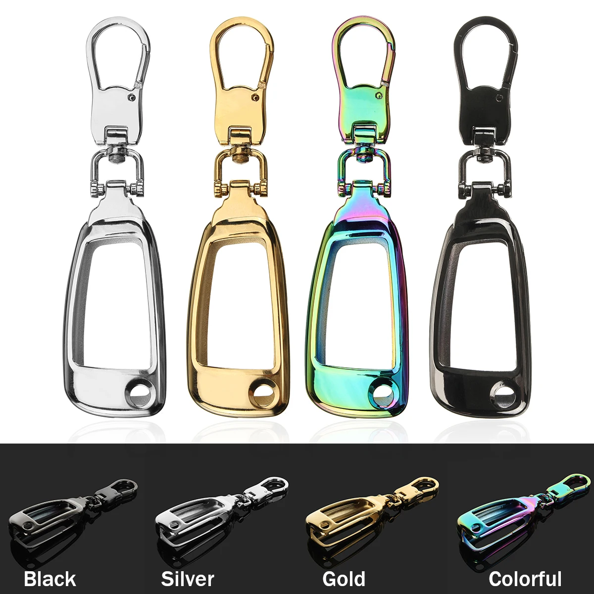 Zinc Alloy Car Key Protective Cover Shell Case 3 Button for Audi A1 A3 Q3 Q7 TT A6 S3 Black /Silver /Gold /Colorful
Zinc Alloy Car Key Protective Cover Shell Case 3 Button for Audi A1 A3 Q3 Q7 TT A6 S3 Black /Silver /Gold /Colorful